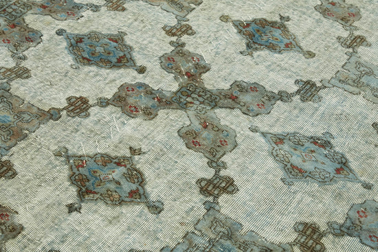 7x10 Blue Over Dyed Rug - 42412