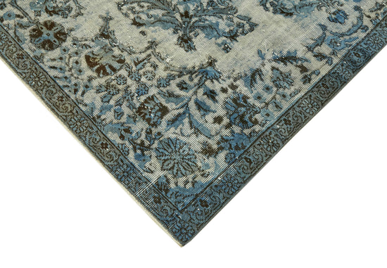 7x10 Blue Over Dyed Rug - 42413