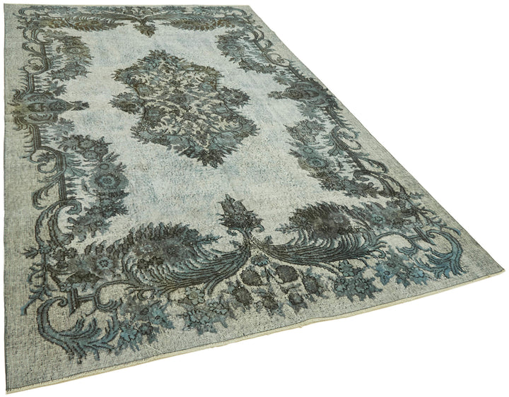 7x10 Blue Over Dyed Rug - 42416