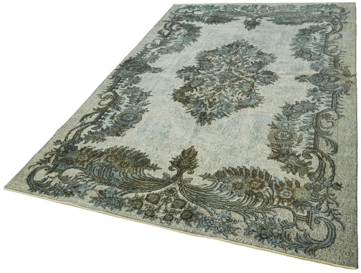 7x10 Blue Over Dyed Rug - 42416