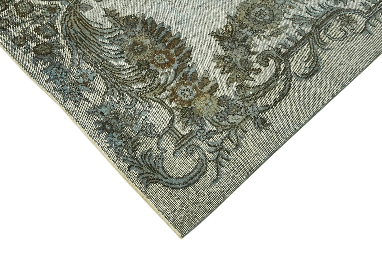 7x10 Blue Over Dyed Rug - 42416