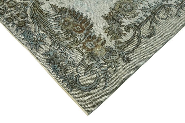 7x10 Blue Over Dyed Rug - 42416