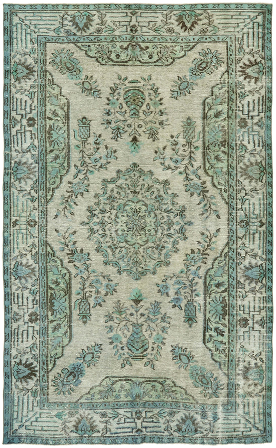 6x9 Blue Over Dyed Rug - 42417