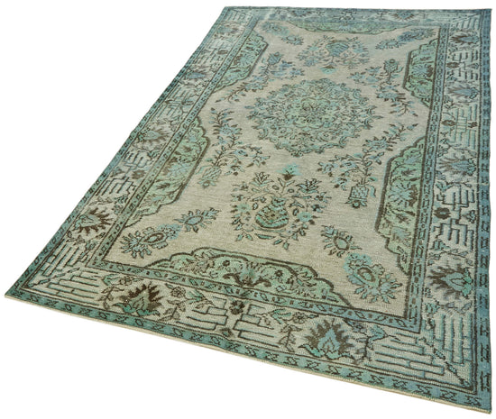 6x9 Blue Over Dyed Rug - 42417