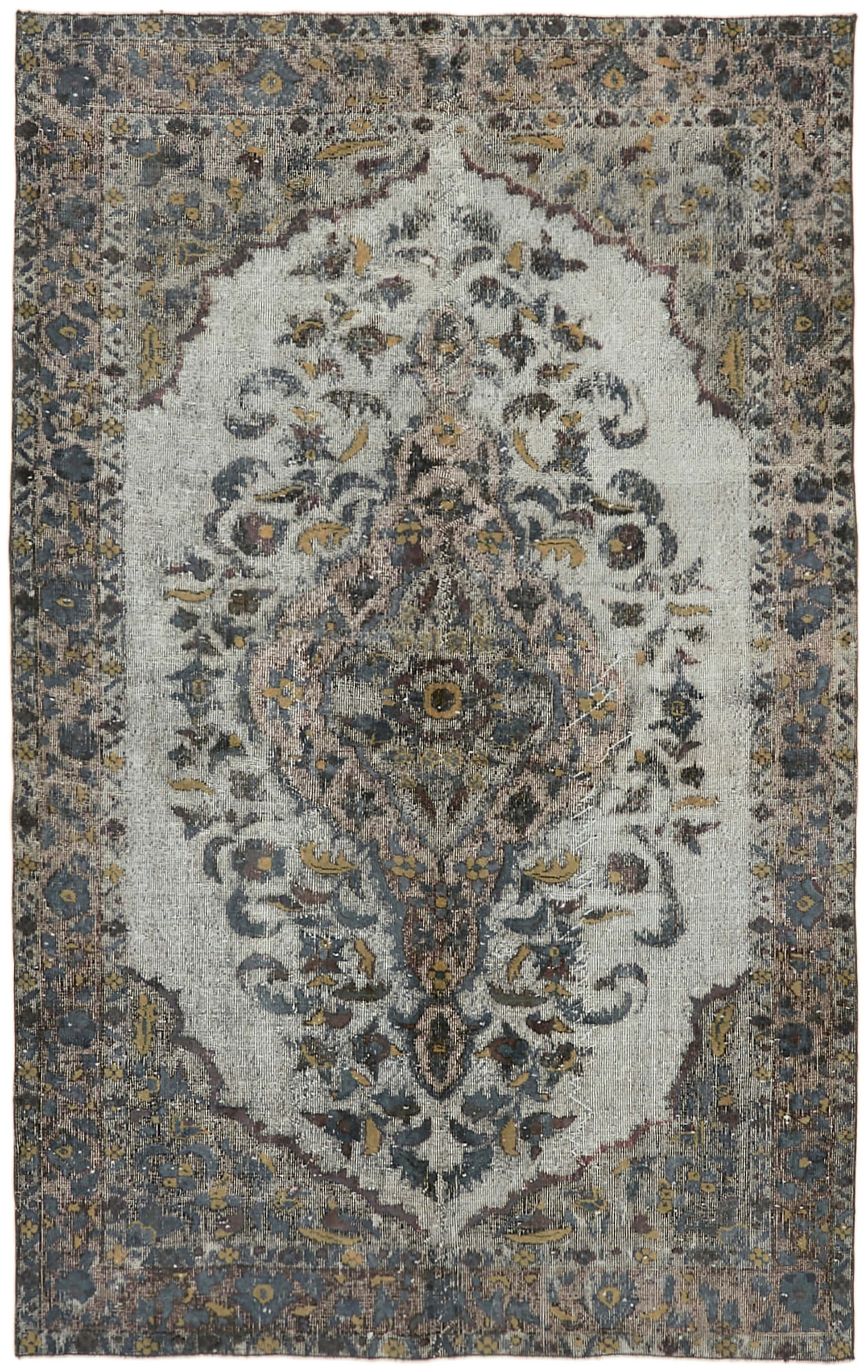 6x9 Grey Over Dyed Rug - 42422