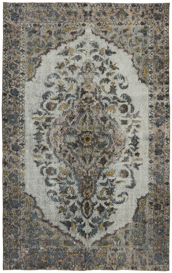 6x9 Grey Over Dyed Rug - 42422