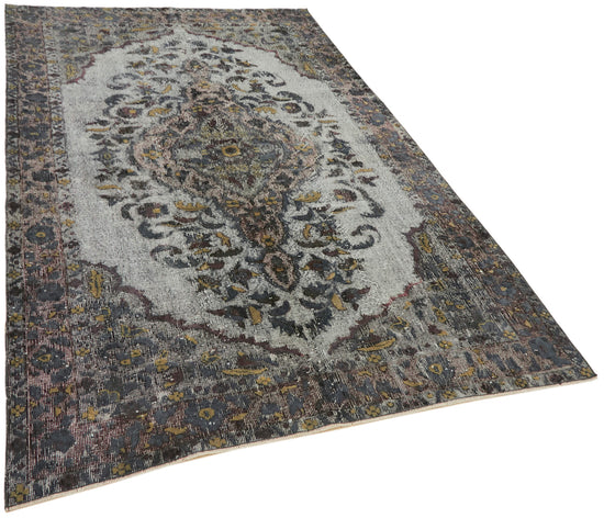 6x9 Grey Over Dyed Rug - 42422