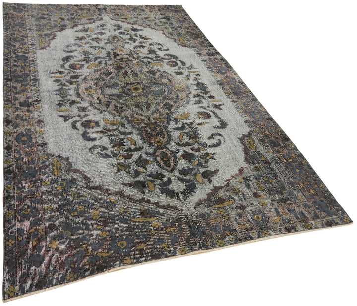 6x9 Grey Over Dyed Rug - 42422