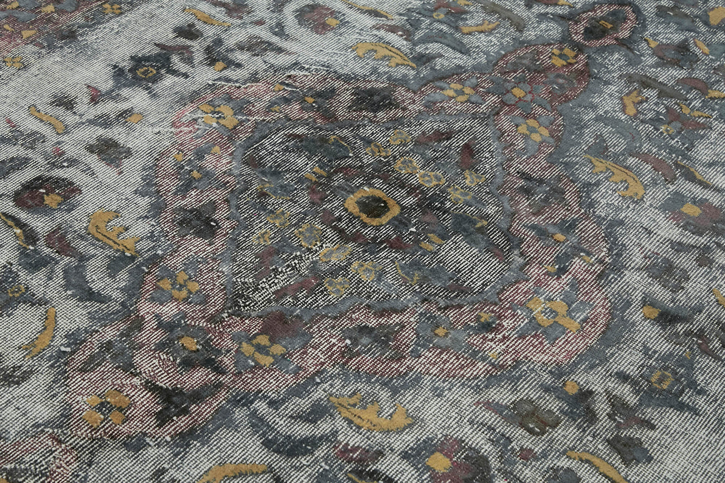 6x9 Grey Over Dyed Rug - 42422