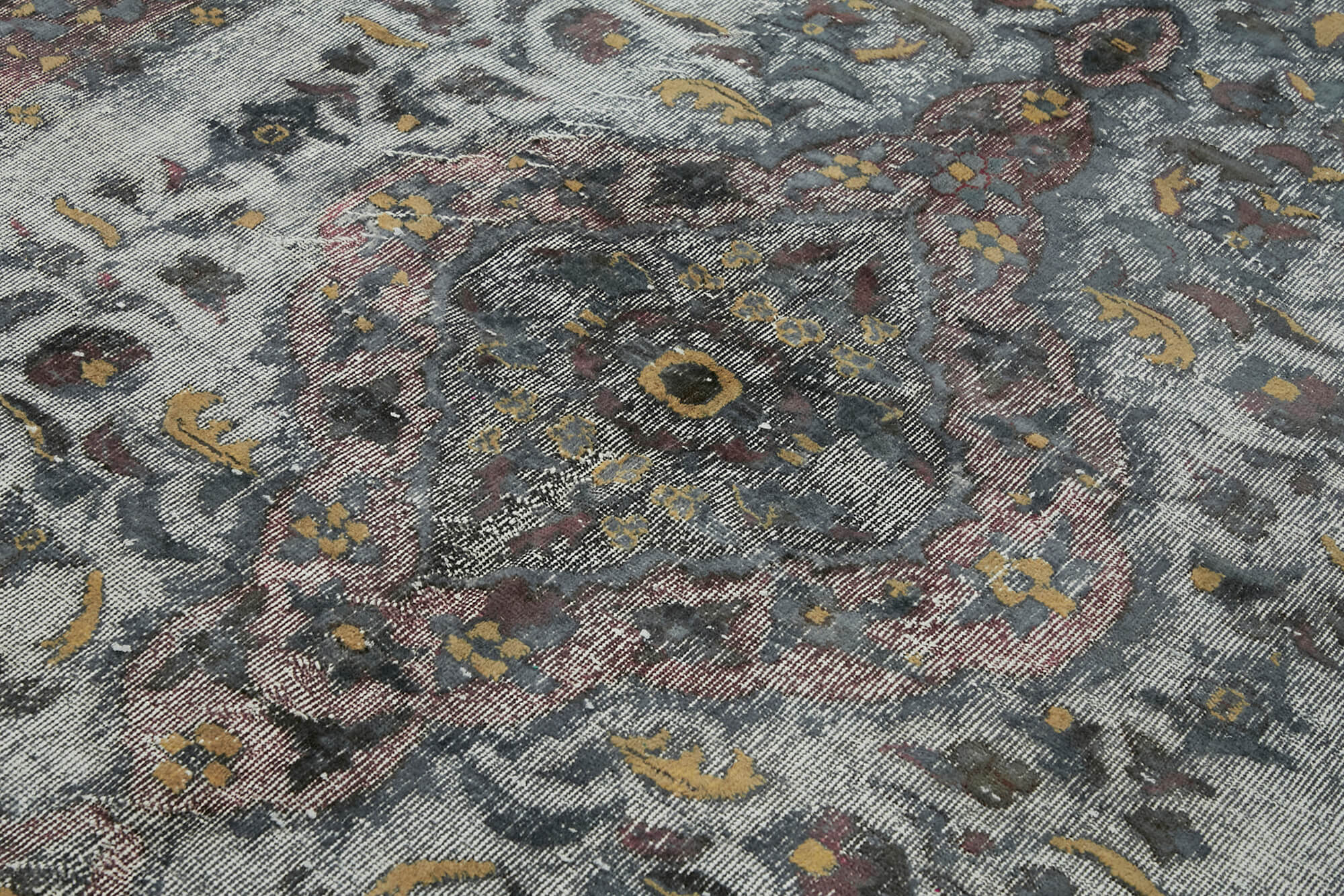 6x9 Grey Over Dyed Rug - 42422