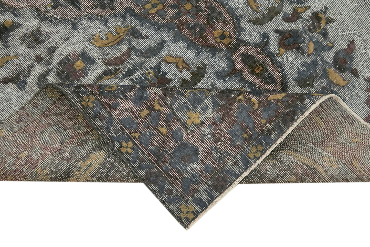 6x9 Grey Over Dyed Rug - 42422