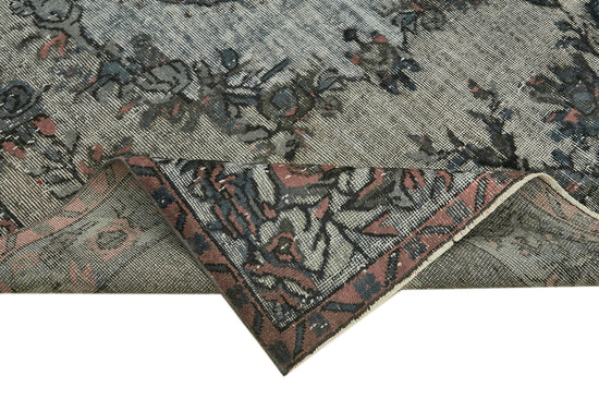 6x9 Grey Over Dyed Rug - 42424
