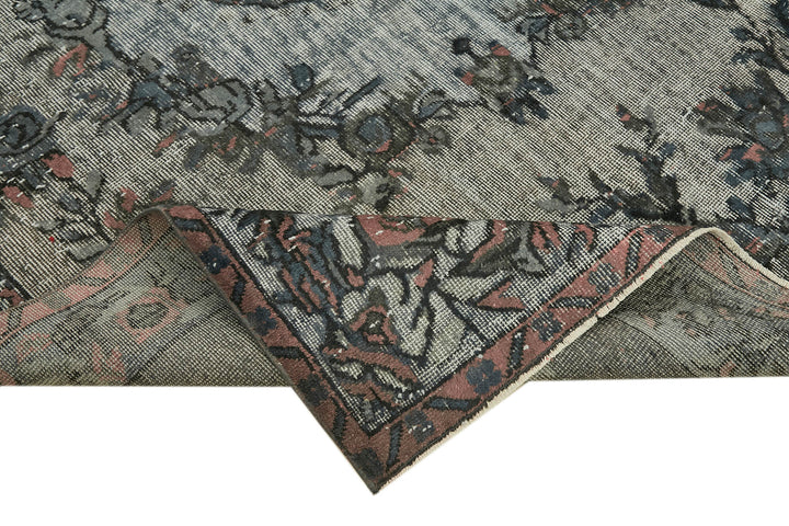 6x9 Grey Over Dyed Rug - 42424