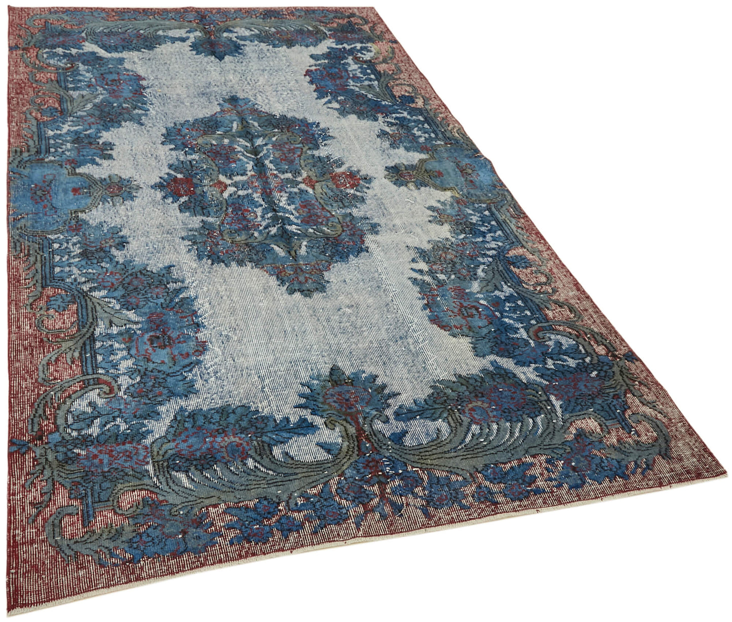 5x9 Blue Over Dyed Rug - 42425