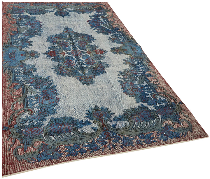 5x9 Blue Over Dyed Rug - 42425