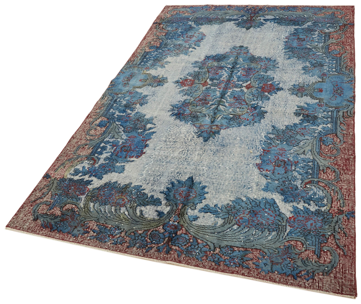 5x9 Blue Over Dyed Rug - 42425