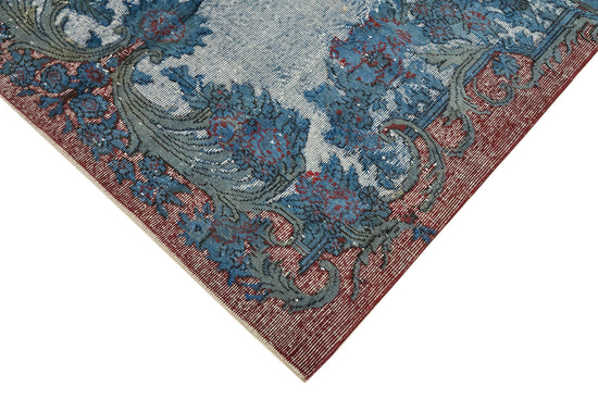 5x9 Blue Over Dyed Rug - 42425