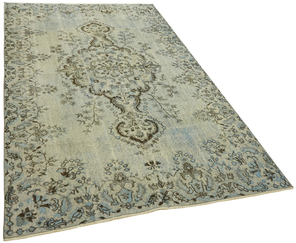 5x9 Blue Over Dyed Rug - 42426