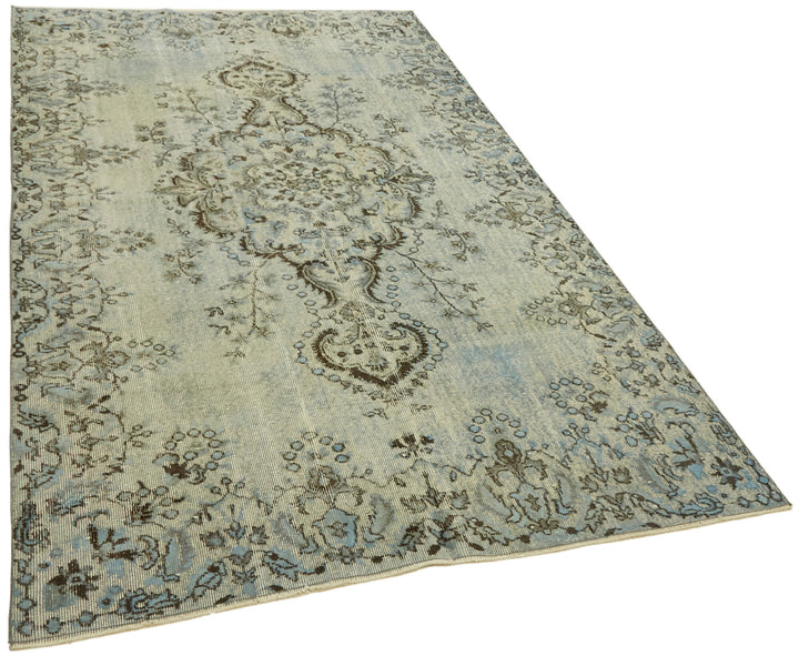 5x9 Blue Over Dyed Rug - 42426