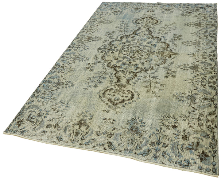 5x9 Blue Over Dyed Rug - 42426