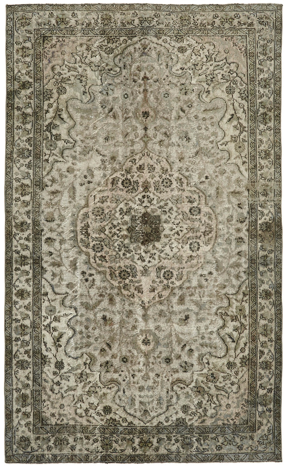 5x9 Grey Over Dyed Rug - 42429