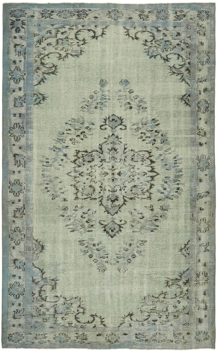 6x9 Blue Over Dyed Rug - 42430
