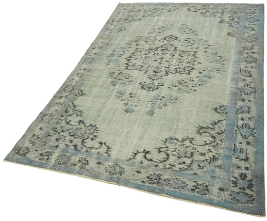 6x9 Blue Over Dyed Rug - 42430