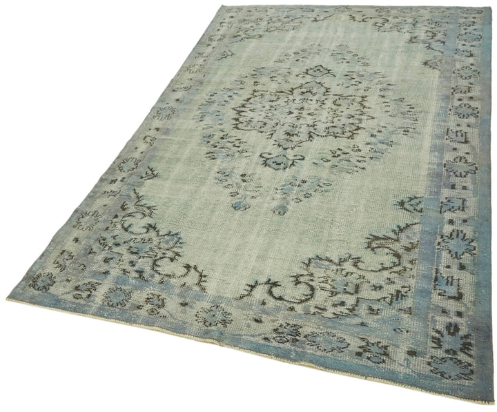 6x9 Blue Over Dyed Rug - 42430