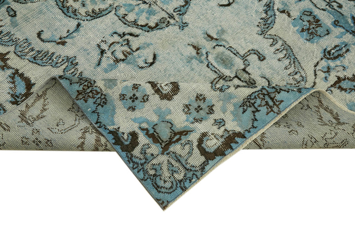 6x9 Blue Over Dyed Rug - 42431