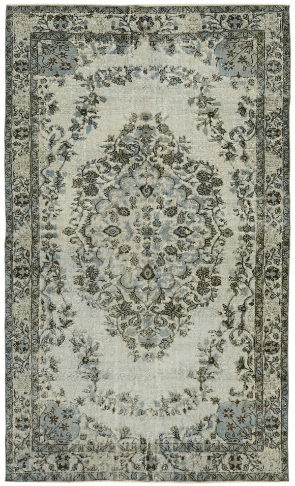 5x9 Blue Over Dyed Rug - 42434