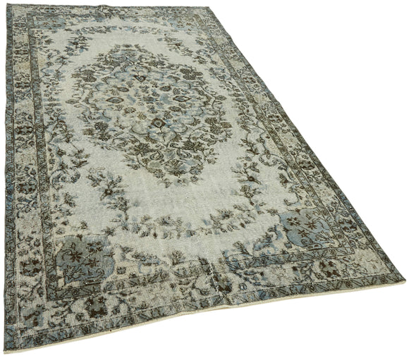 5x9 Blue Over Dyed Rug - 42434