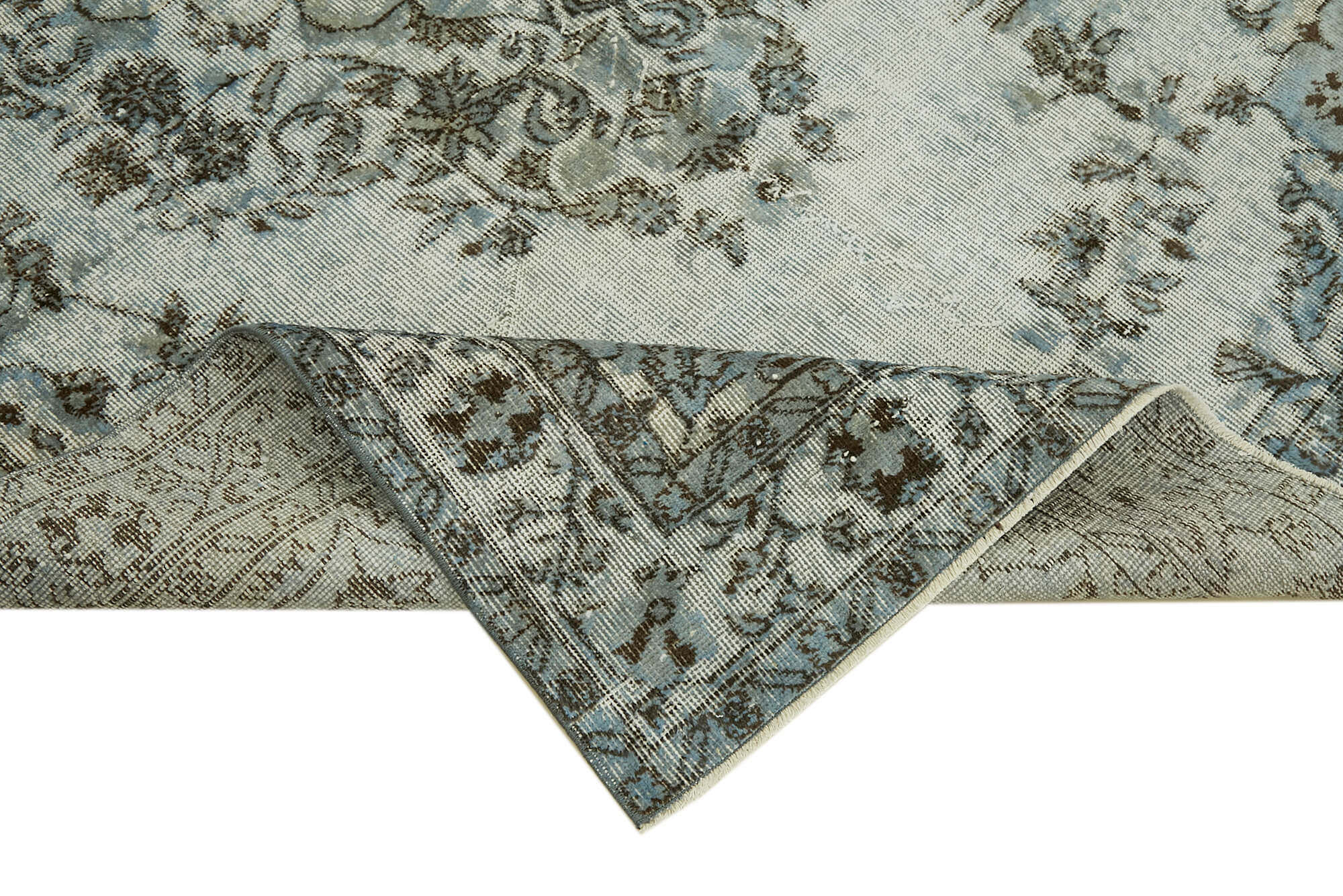 5x9 Blue Over Dyed Rug - 42434