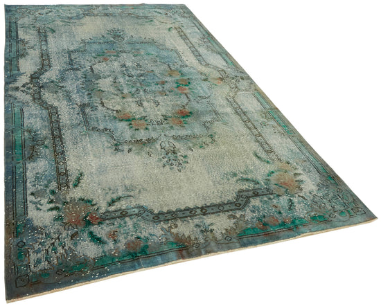 6x10 Blue Over Dyed Rug - 42435