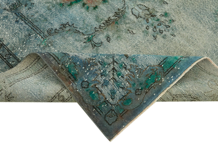 6x10 Blue Over Dyed Rug - 42435