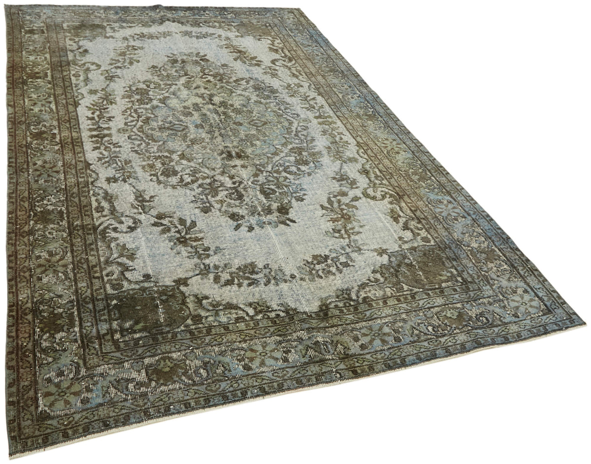6x9 Grey Over Dyed Rug - 42436