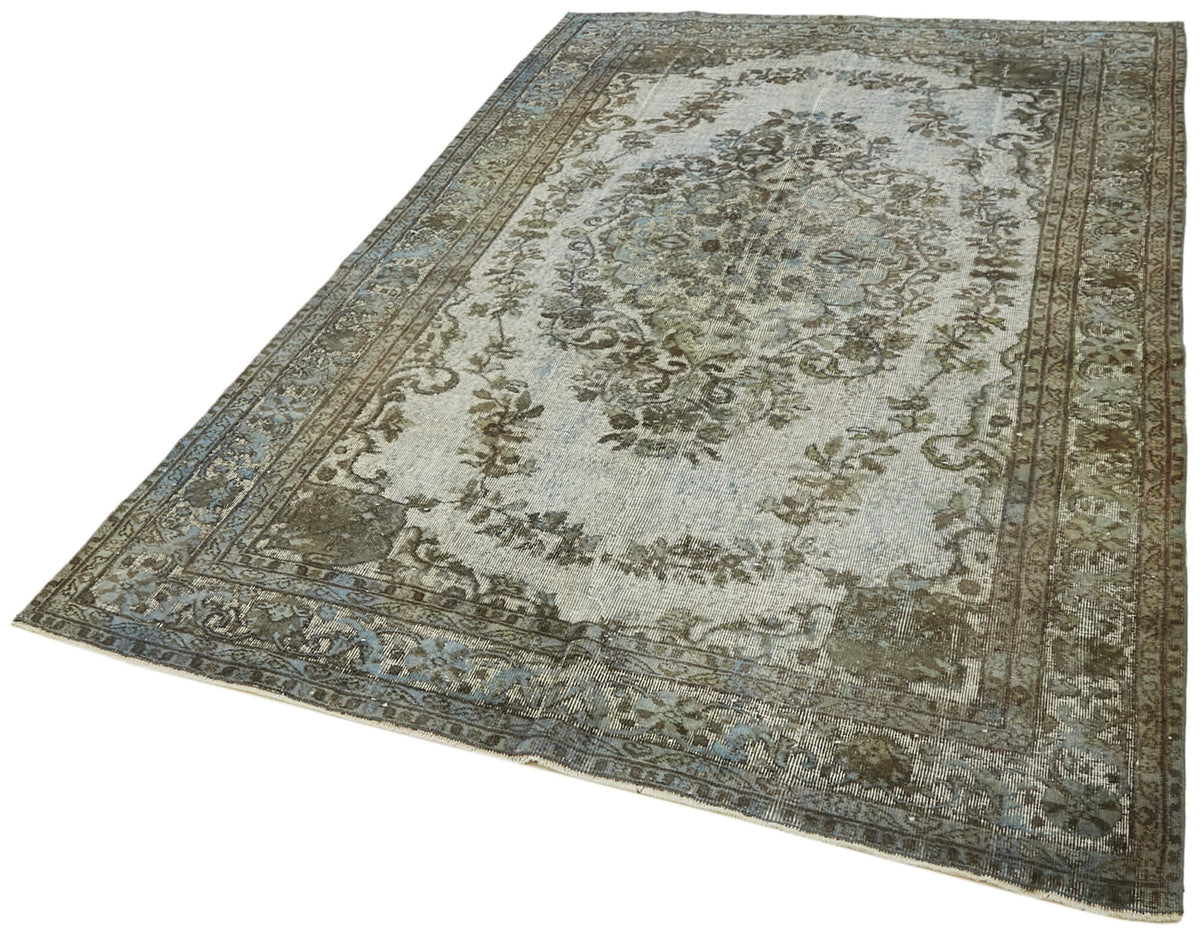6x9 Grey Over Dyed Rug - 42436