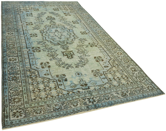 6x10 Blue Over Dyed Rug - 42437