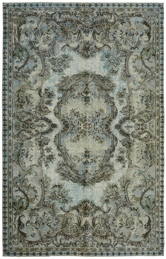 6x9 Blue Over Dyed Rug - 42439