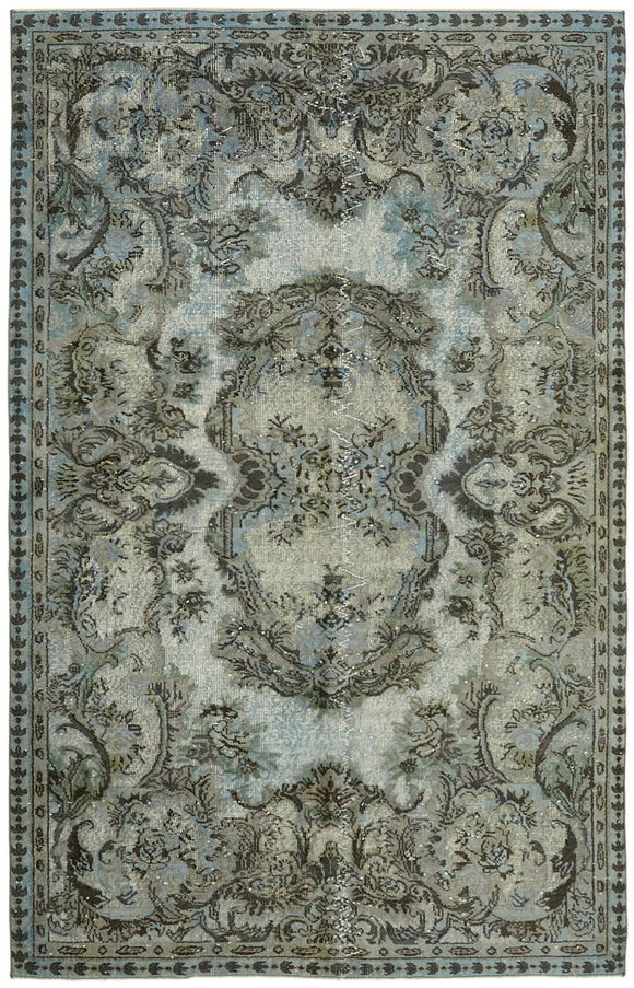 6x9 Blue Over Dyed Rug - 42439