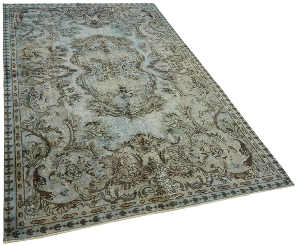 6x9 Blue Over Dyed Rug - 42439