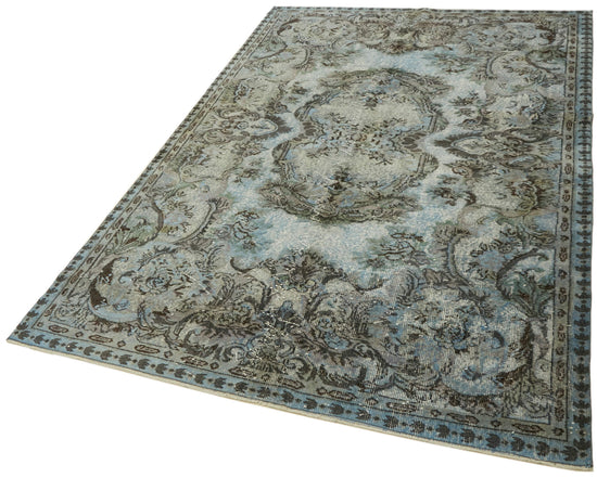 6x9 Blue Over Dyed Rug - 42439