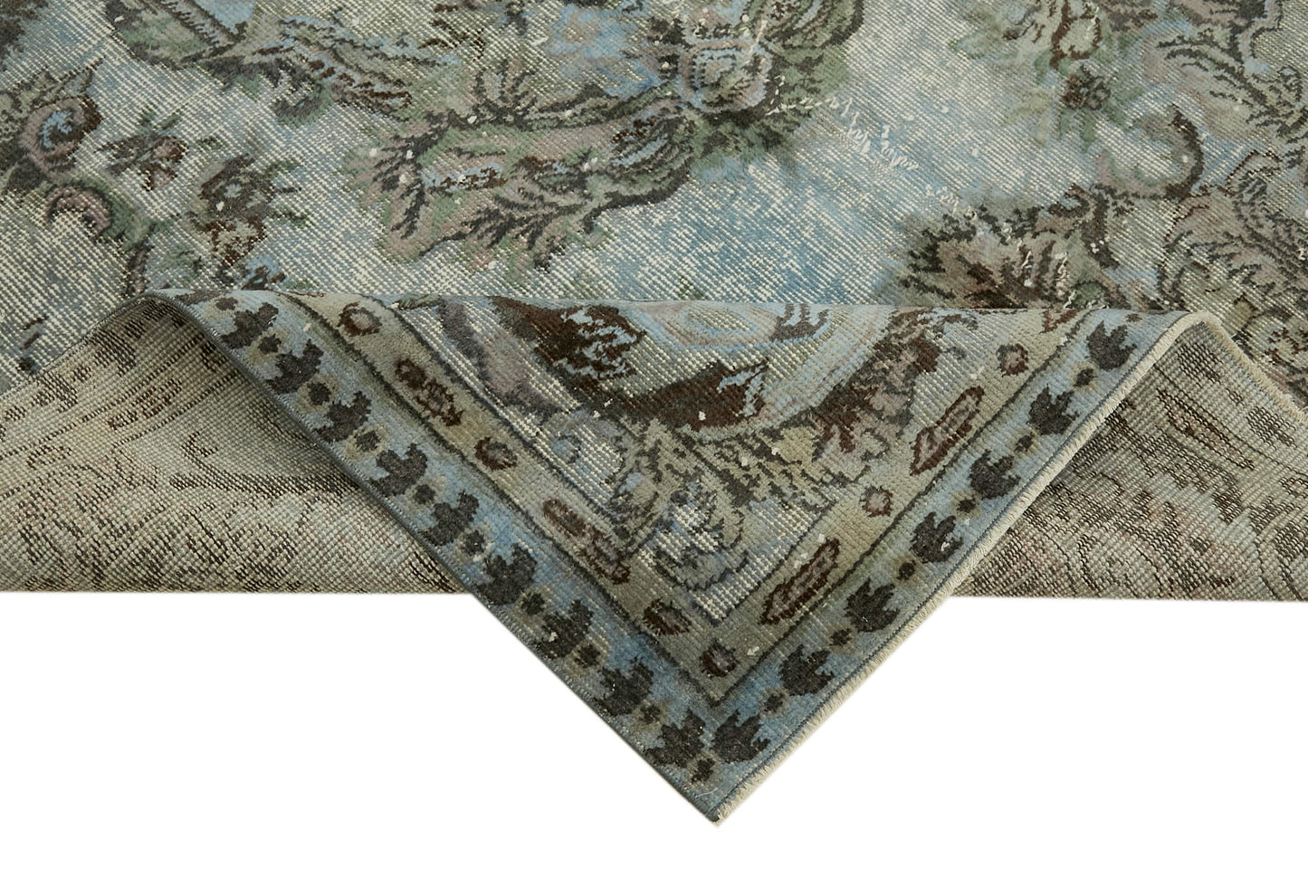 6x9 Blue Over Dyed Rug - 42439