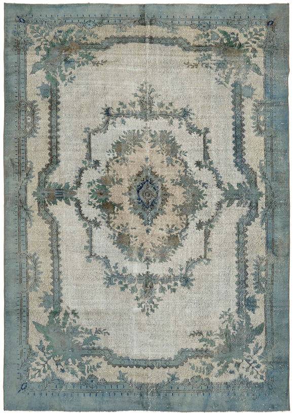 7x10 Blue Over Dyed Rug - 42441