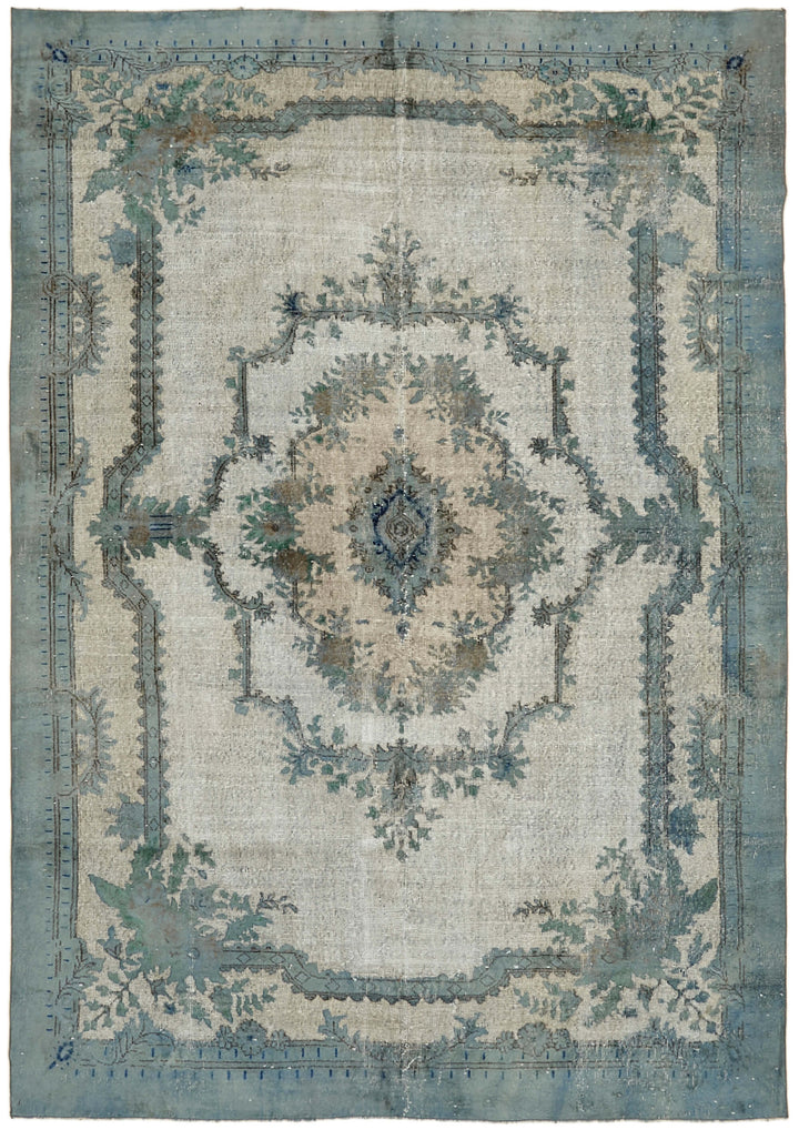 7x10 Blue Over Dyed Rug - 42441