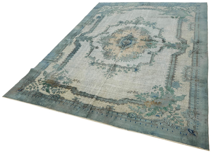 7x10 Blue Over Dyed Rug - 42441
