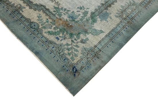 7x10 Blue Over Dyed Rug - 42441