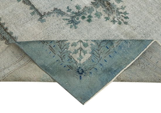 7x10 Blue Over Dyed Rug - 42441