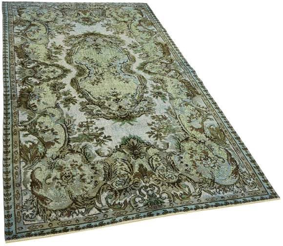 5x9 Blue Over Dyed Rug - 42444