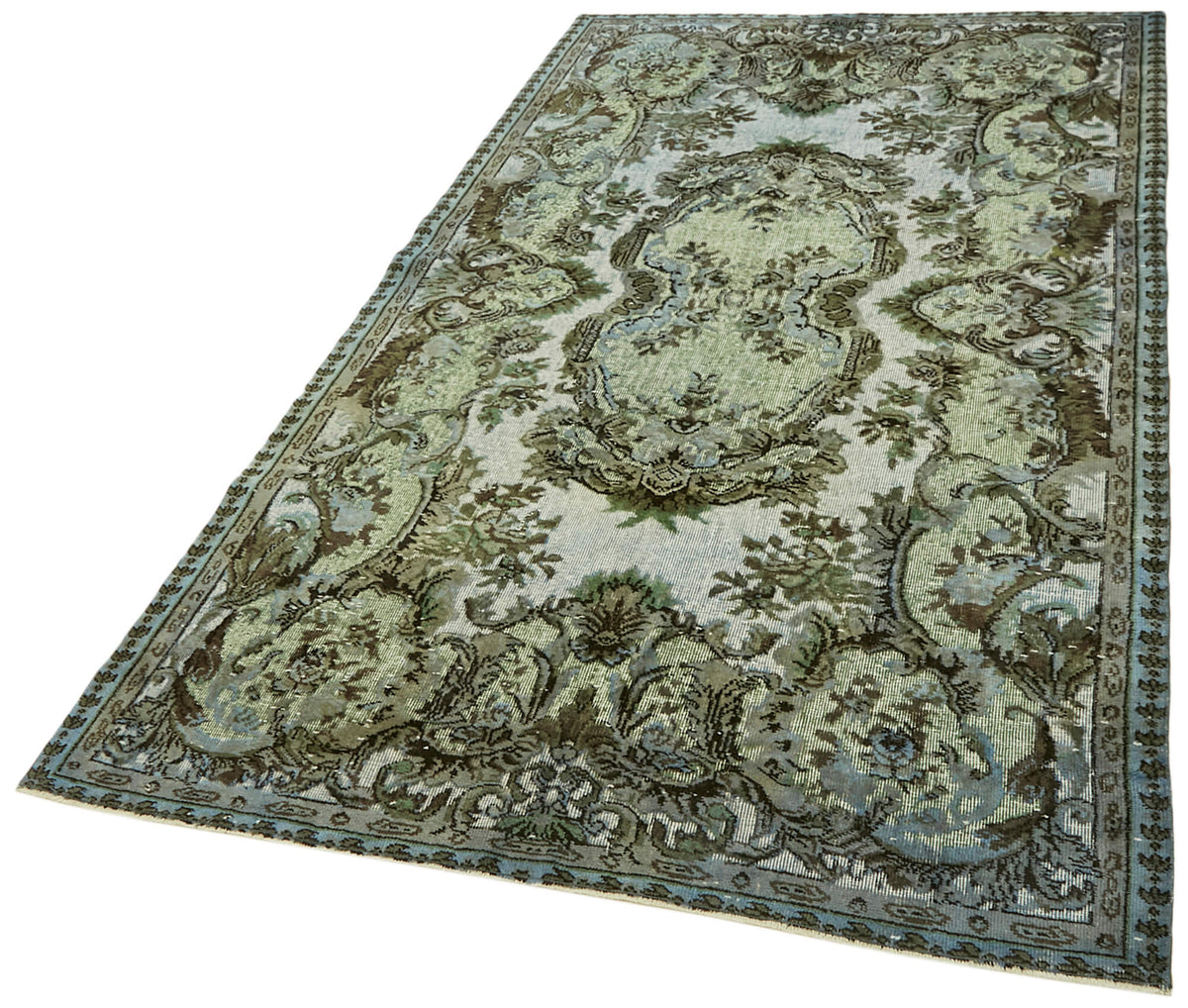 5x9 Blue Over Dyed Rug - 42444