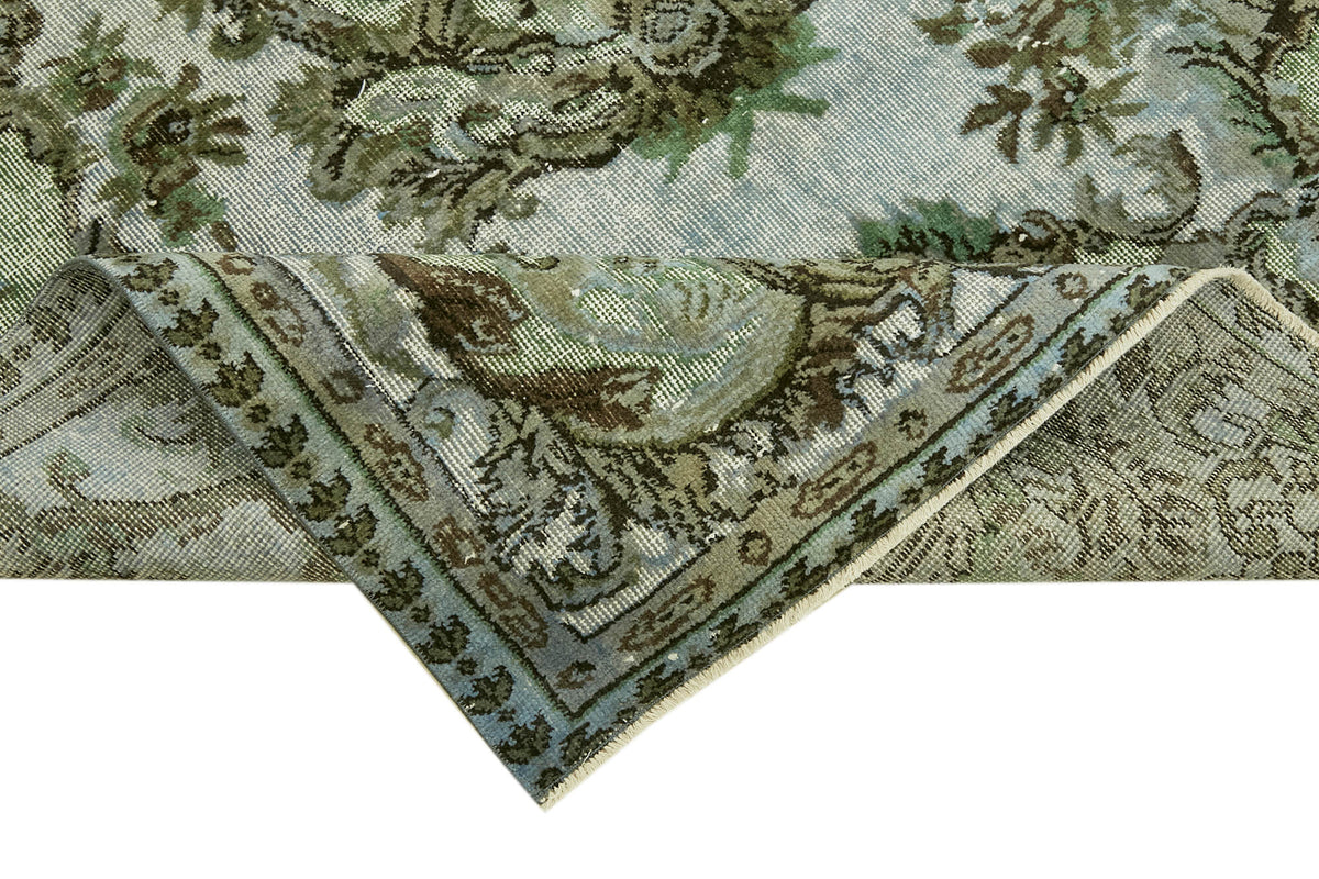 5x9 Blue Over Dyed Rug - 42444